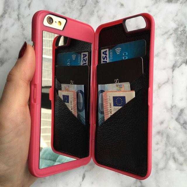 Lily - The Luxury Makeup Mirror/Wallet Case for iPhone | Bowlift