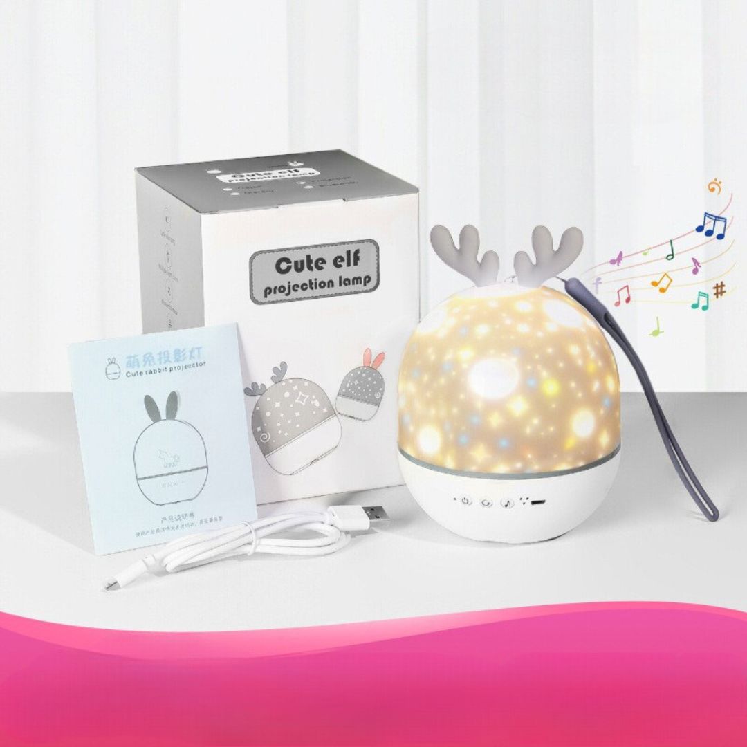 BowLift | Magical Children's Room Lamp with Star Effect