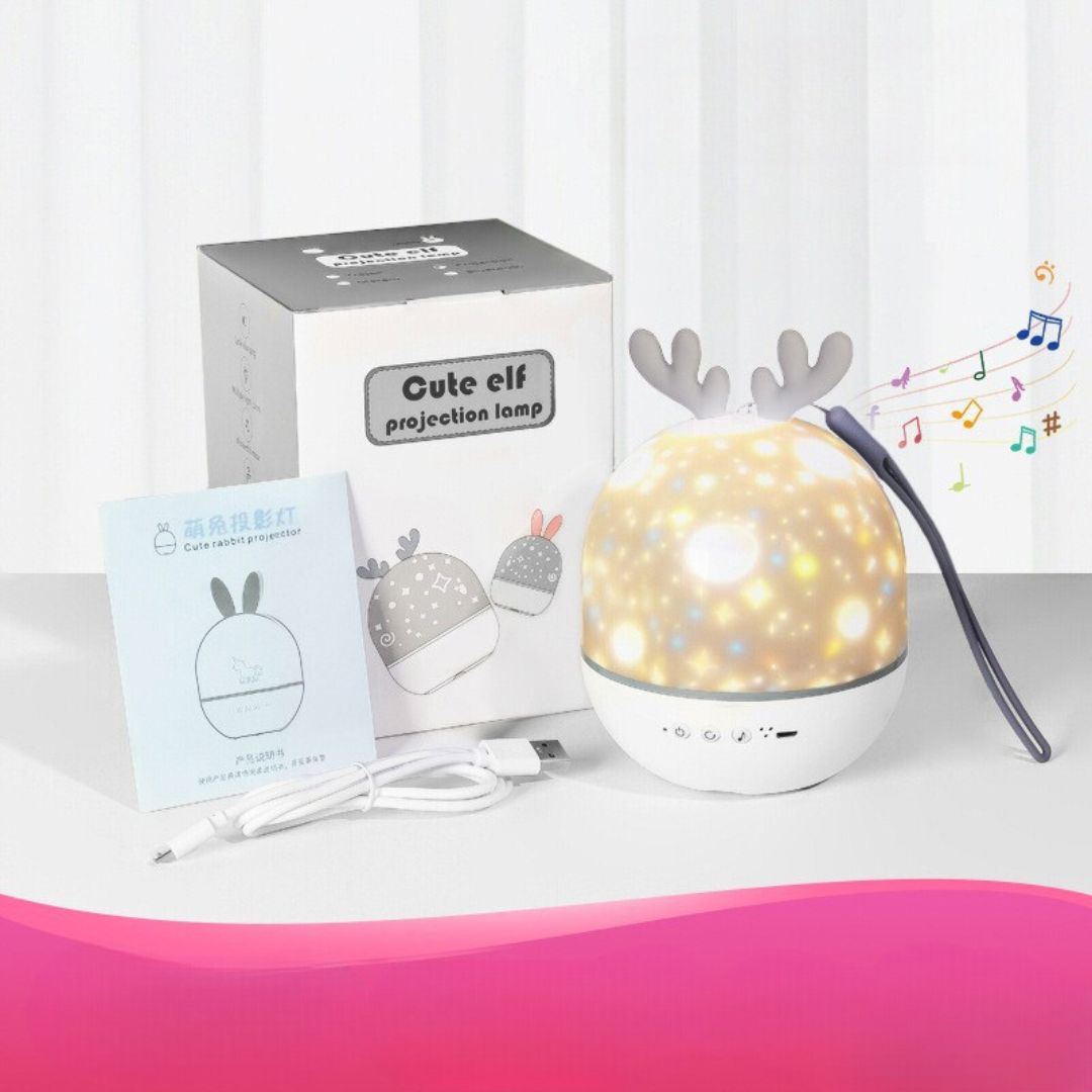 BowLift | Magical Children's Room Lamp with Star Effect