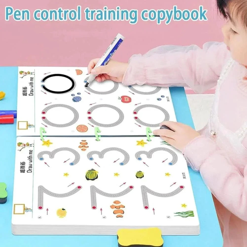BowLift | MagicBook – Creative learning book for children to promote alphabet, numbers, and shapes without a screen
