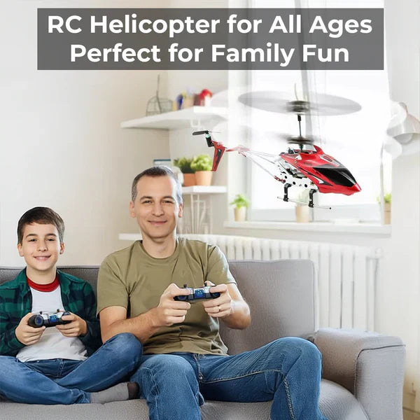 BowLift | Crimson Unbreakable Mini RC Helicopter with Gyro