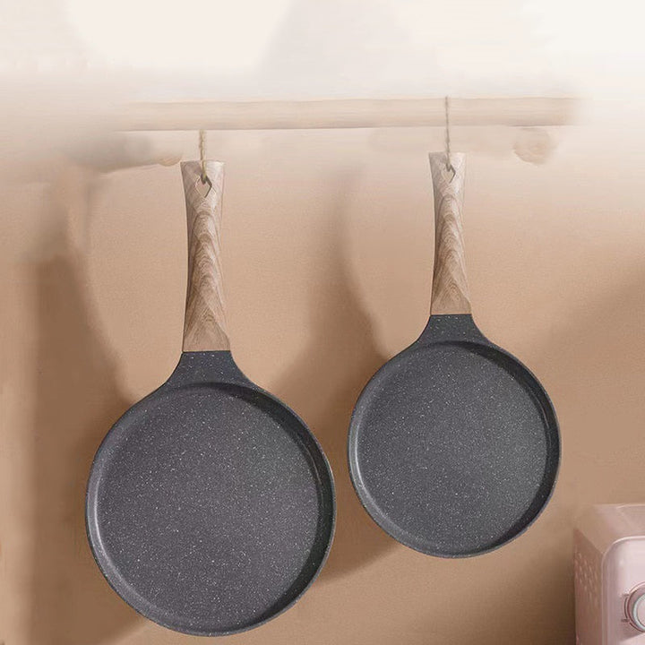 Pan Crepe Pancake Pan Nonstick Frying Pot with Wooden Handle Saucepan | Bowlift