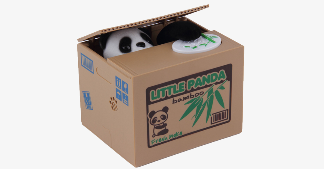 BowLift | Coin Theft Panda Piggy Bank