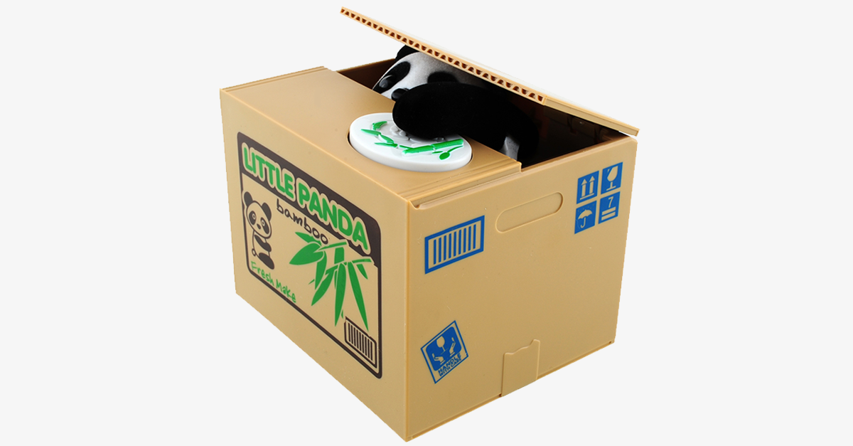 BowLift | Coin Theft Panda Piggy Bank