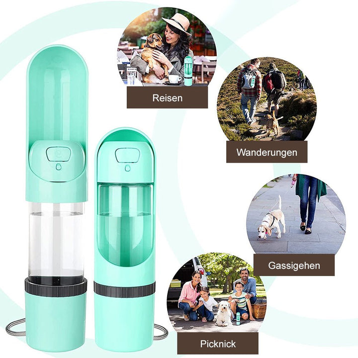 BowLift | Pawbuddy 2-in-1 Dog Travel Mug – Portable Water Bottle and Food Bowl – BPA-Free, Leakproof, Ideal for Walks and Travel