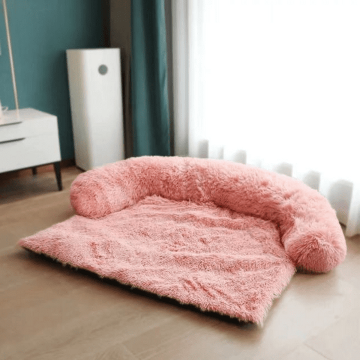 BowLift | PAWCLOUD SOFA – Cozy Pet Bed with Raised Border and Furniture Guard