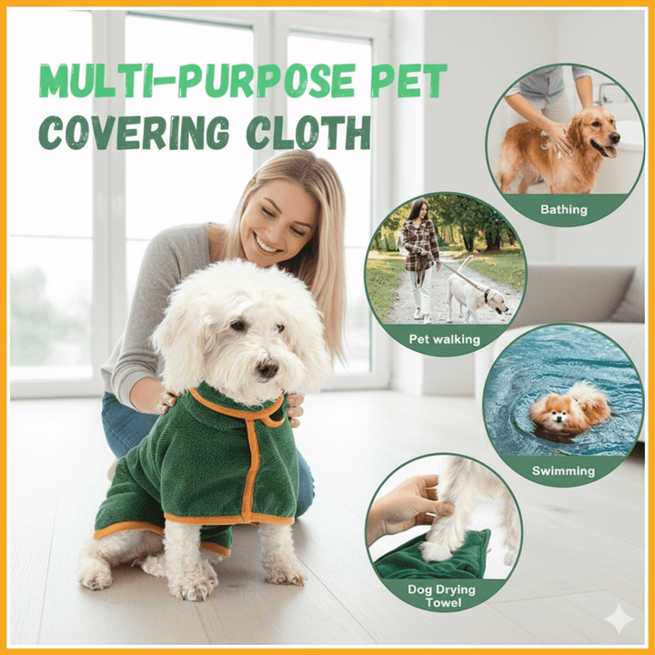 BowLift | PAWFLECT – Super Absorbent Dog Coat for Quick Drying and Comfort