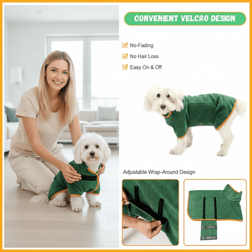 BowLift | PAWFLECT – Super Absorbent Dog Coat for Quick Drying and Comfort