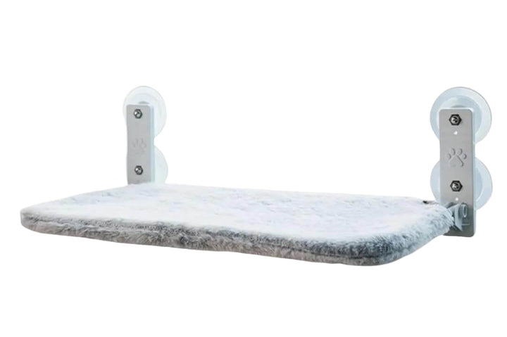 BowLift | PAWPERCH – Foldable Cat Hammock with Wall-Friendly Mount | No-Drill Window Seat
