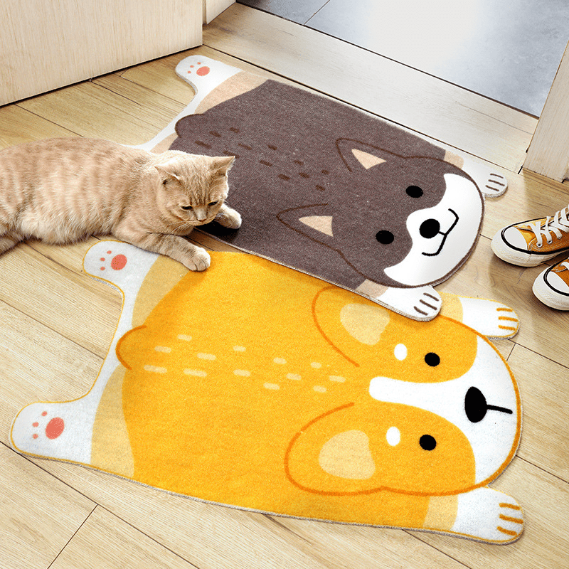 BowLift | Pawprints Animal Mat – Cute Non-Slip Floor Mat for Cozy, Safe Living Spaces with Easy-Care Design
