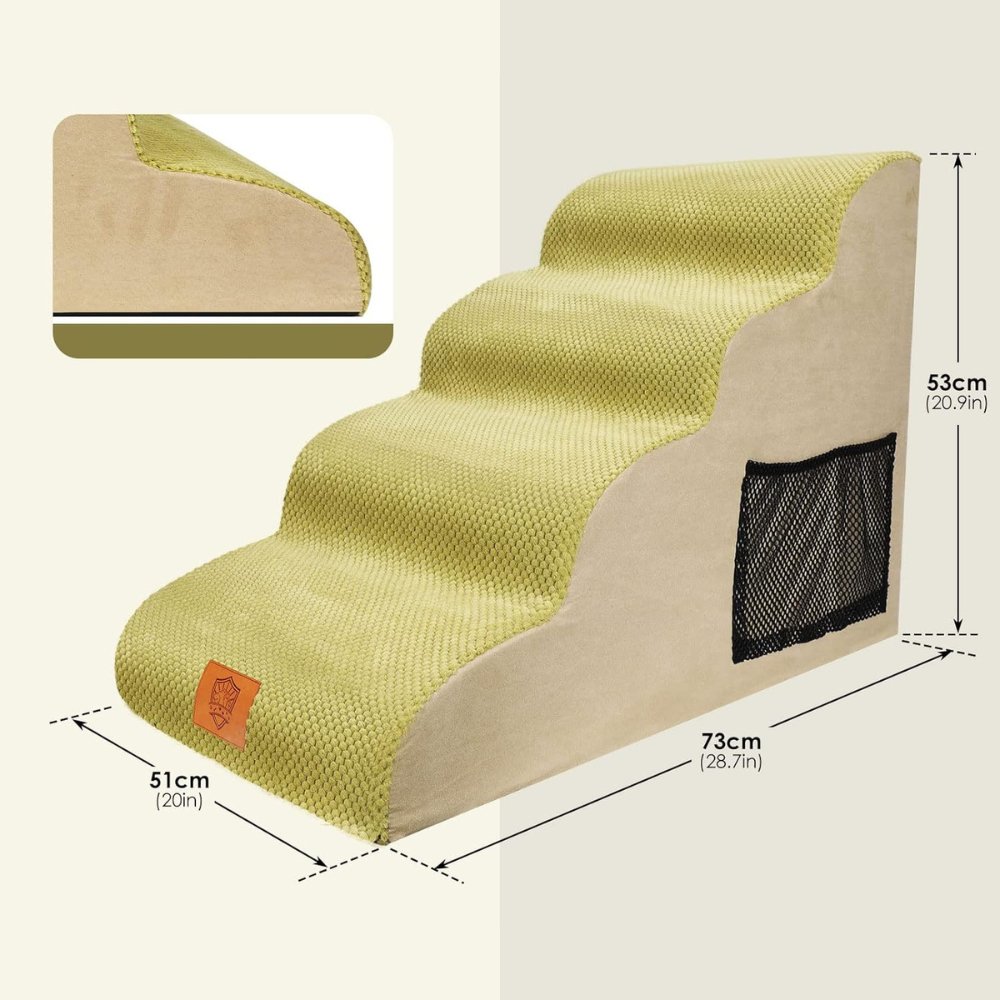 PawStep • Soft Foam Pet Stairs - Dog Stairs - BowLift