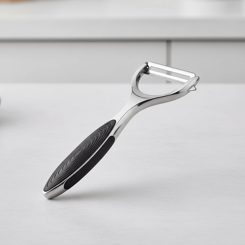 BowLift | PeelMate Pro – Comfortable, Non-Slip Stainless Steel Peeler for Effortless Prep