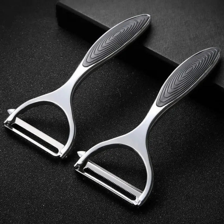 BowLift | PeelMate Pro – Comfortable, Non-Slip Stainless Steel Peeler for Effortless Prep