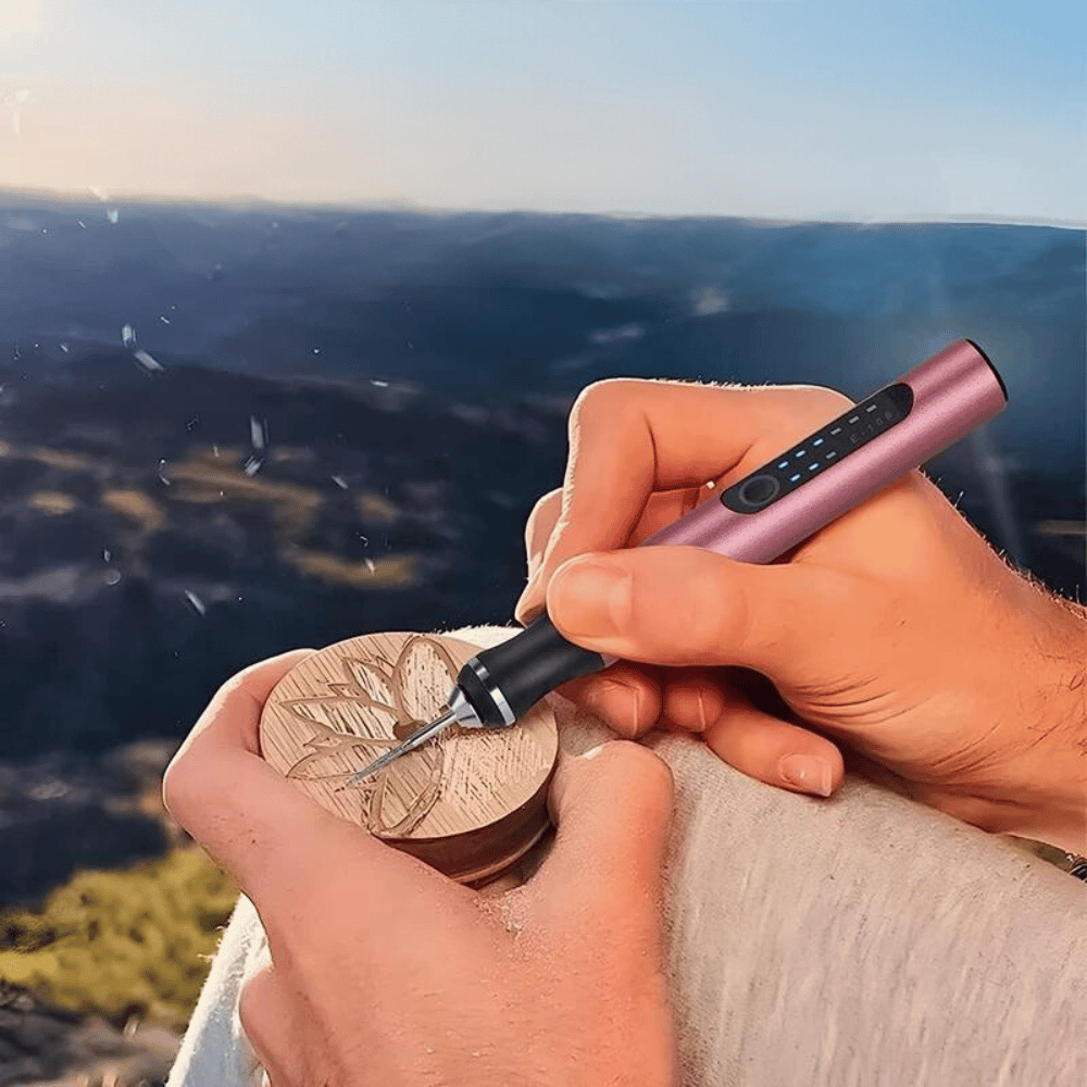 Cordless Engraving Pen works seamlessly on 50+ different surfaces Bowlift