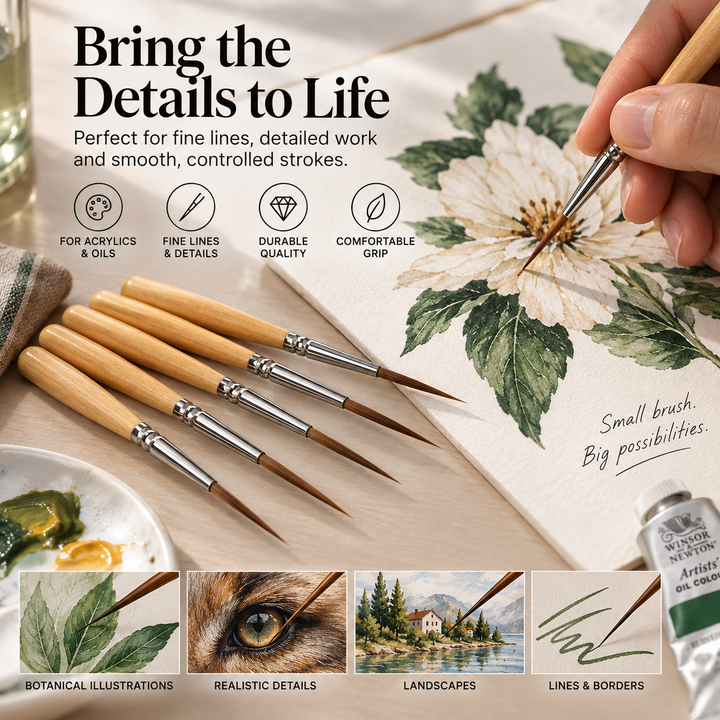 BowLift | Long Liner Detail Brush Set