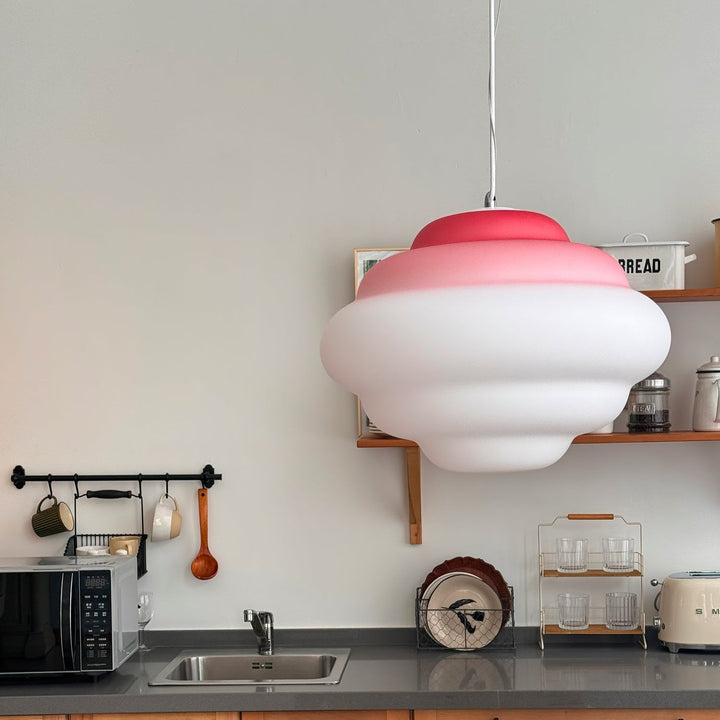 BowLift | Pendant lamp with gradient and soft light diffusion - Aérola