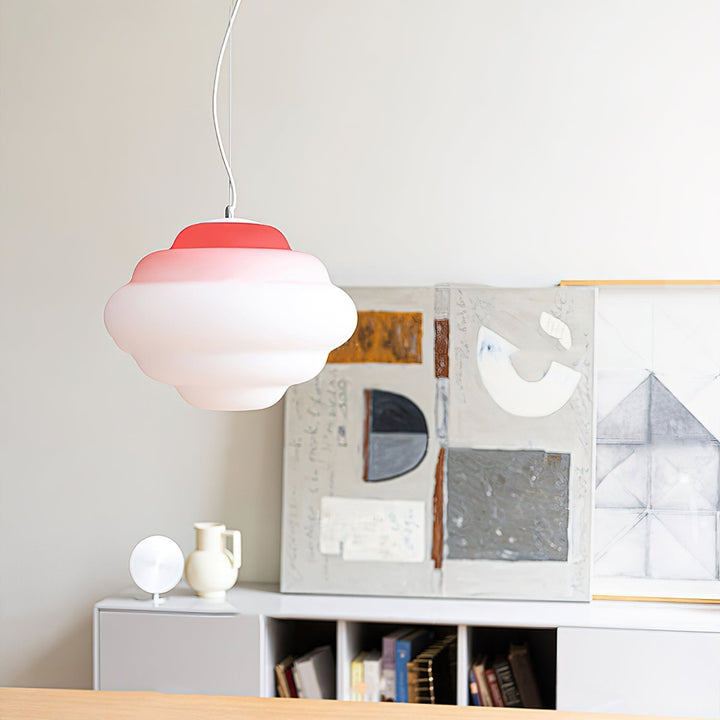 BowLift | Pendant lamp with gradient and soft light diffusion - Aérola