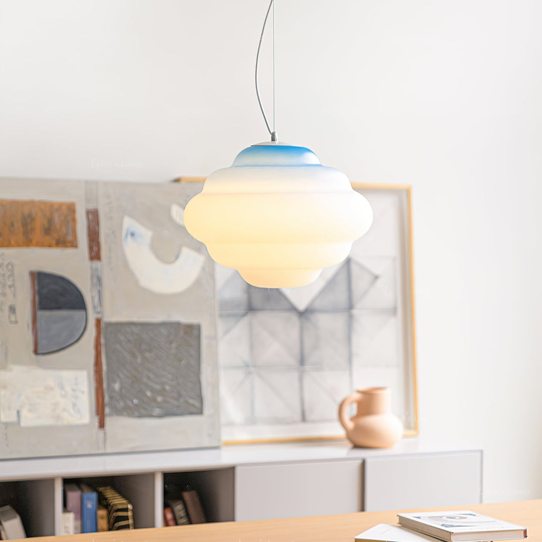BowLift | Pendant lamp with gradient and soft light diffusion - Aérola
