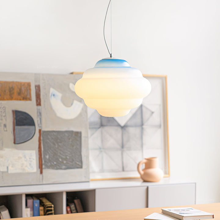 BowLift | Pendant lamp with gradient and soft light diffusion - Aérola