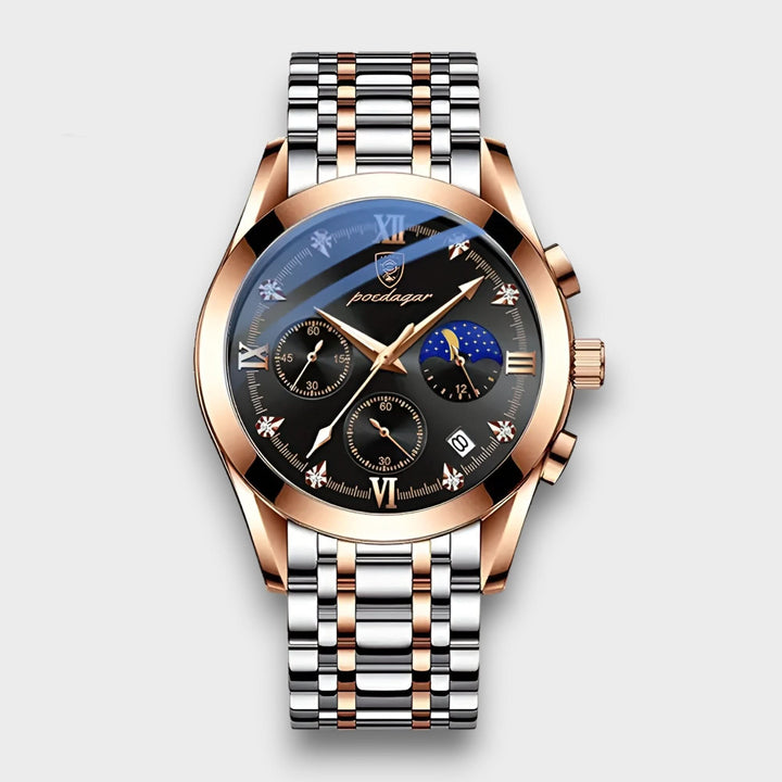BowLift | Men’s Stainless Steel Swiss Quartz Watch