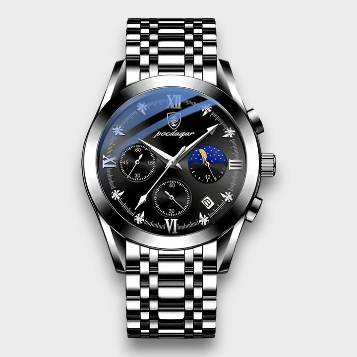 BowLift | Men’s Stainless Steel Swiss Quartz Watch