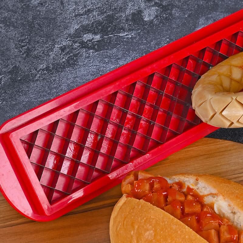 BowLift | Hot Dog Slicer – Criss-Cross Slots for Even Cooking