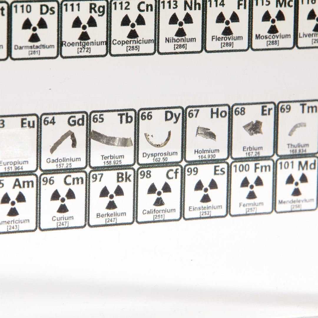 BowLift | Periodic Table Real Elements Display