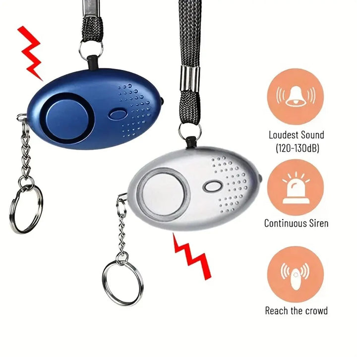 BowLift | Personal Safety Alarm with LED Light (130 dB) - SafeSound