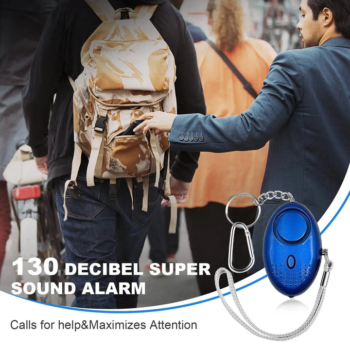 BowLift | Personal Safety Alarm with LED Light (130 dB) - SafeSound