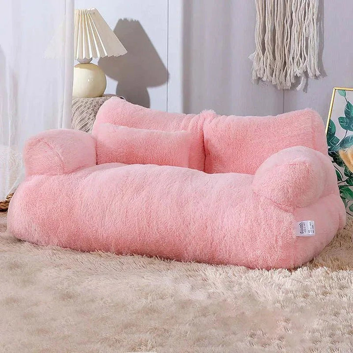 BowLift | CozyCloud Bolster – Calming Pet Bed with Washable Cover for Dogs and Cats