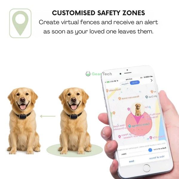 BowLift | GPS Dog Collar | Waterproof, Adjustable & Unlimited Range for Real-Time Tracking