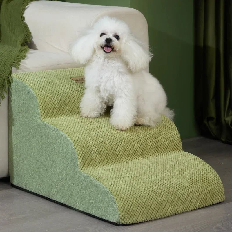 PetComfort• Memory Foam Dog Stairs - Dog Stairs - BowLift