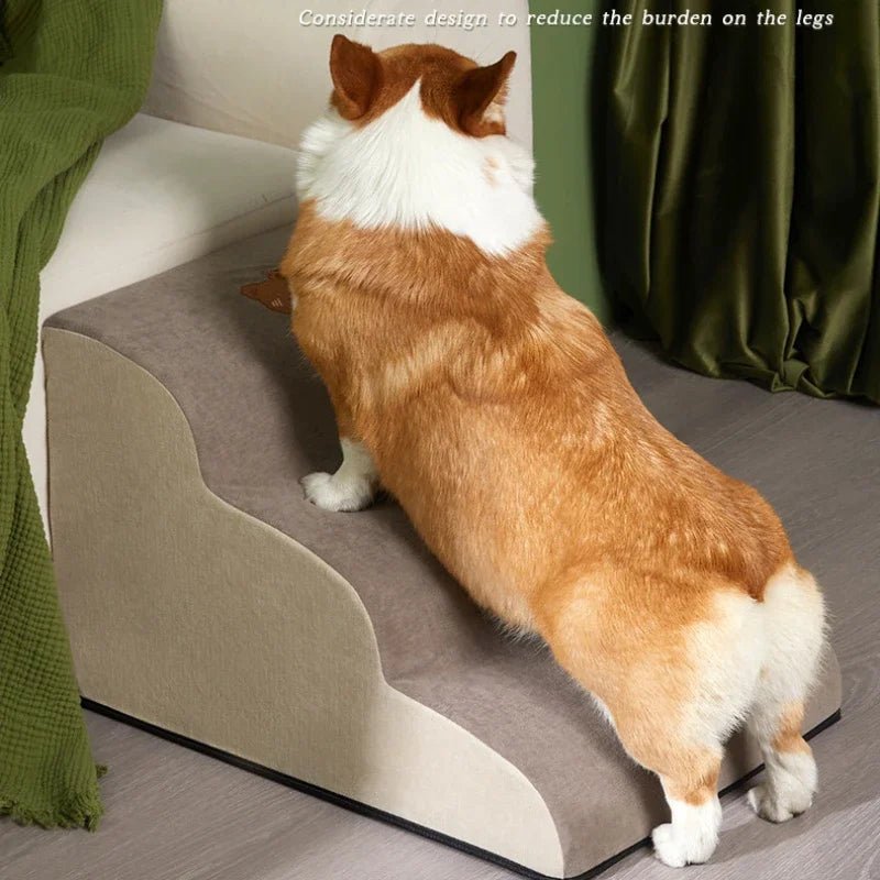 PetComfort• Memory Foam Dog Stairs - Dog Stairs - BowLift