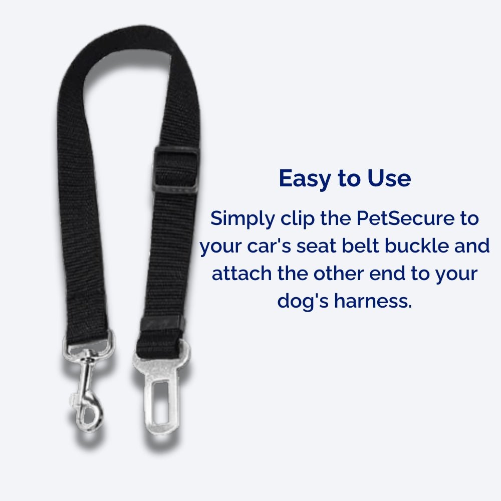 PetSecure • Dog Seat Belt - Dog Car Seat Belt - BowLift