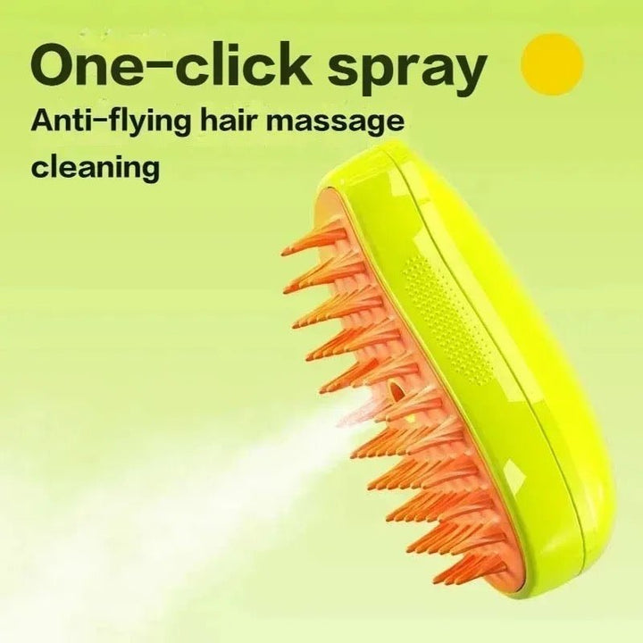 BowLift | Petsteam – Gentle Steam Brush for Dogs and Cats with Built-In Hair Removal