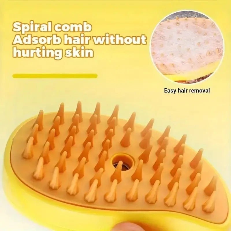 BowLift | Petsteam – Gentle Steam Brush for Dogs and Cats with Built-In Hair Removal