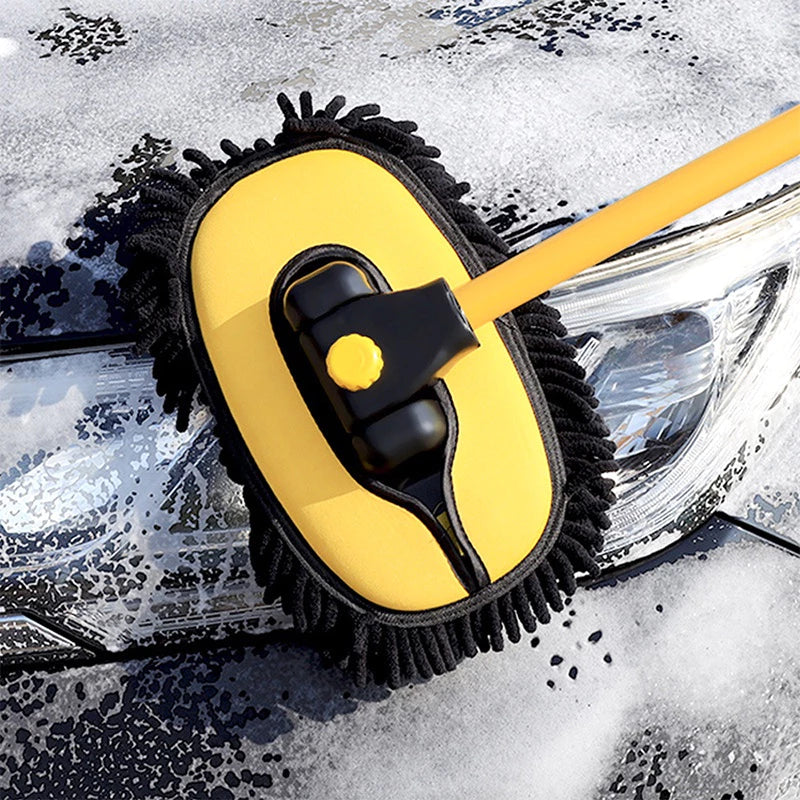 BowLift | Car Wash Mop – Adjustable, Scratch-Free Cleaning Tool for Cars, Windows &amp; More