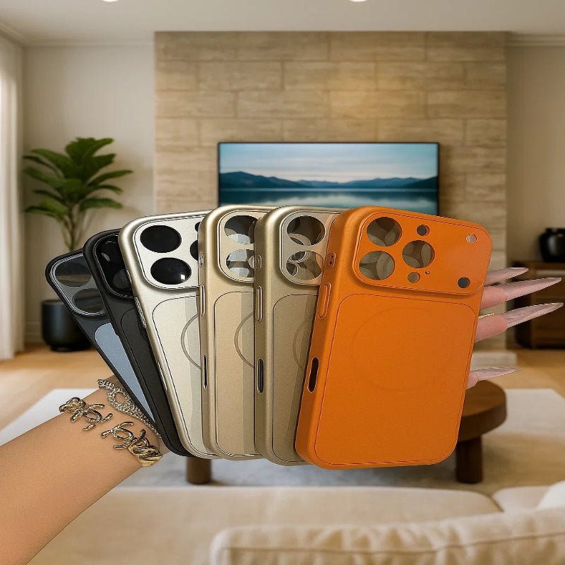 BowLift | PHANTOMSHELL – Slim Frosted Glass MagSafe Case for iPhone