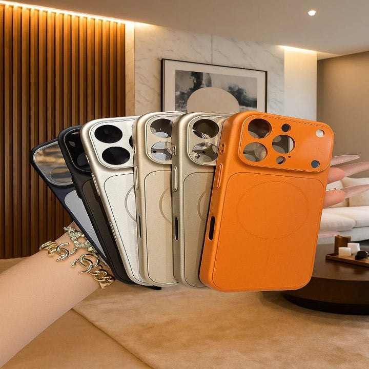 BowLift | PHANTOMSHELL – Slim Frosted Glass MagSafe Case for iPhone