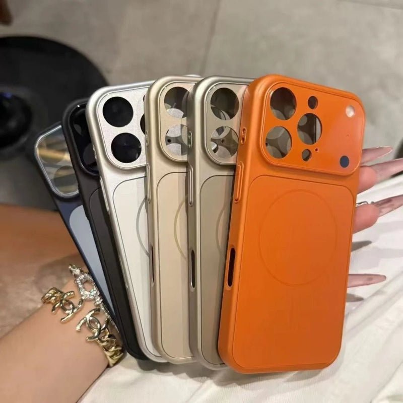 BowLift | PHANTOMSHELL – Slim Frosted Glass MagSafe Case for iPhone