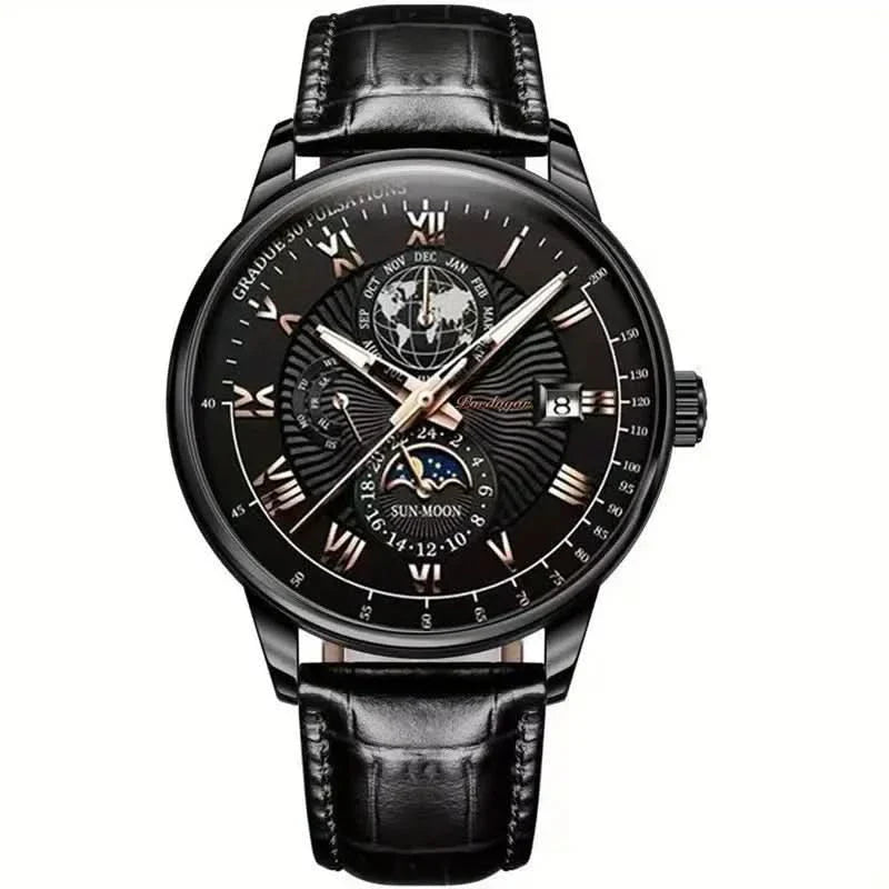 BowLift | Mechanical Men’s Luxury Watch with Moonphase