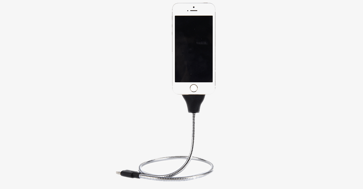 BowLift | Flexible Smartphone Dock and Charging Cable – Charge your phone with ease and style!