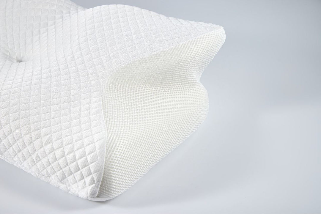 BowLift | Orthopedic Memory Foam Pillow for Neck Pain – Ergonomic Contour Cervical Support Pillow for Side, Back & Stomach Sleepers