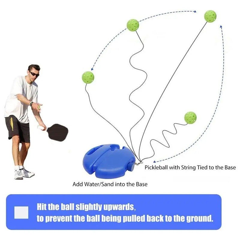 BowLift | Luminous Pickleball Trainer with Extra-Grippy Base