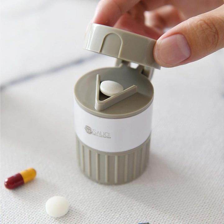 BowLift | 4 in 1 Pill Box Cutter Crusher
