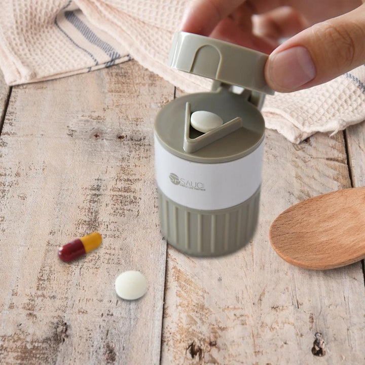 BowLift | 4 in 1 Pill Box Cutter Crusher