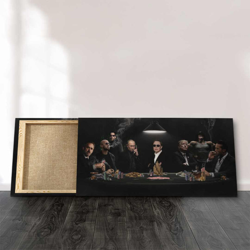 Poker Themed Decorative Wall Art Poster | Bowlift
