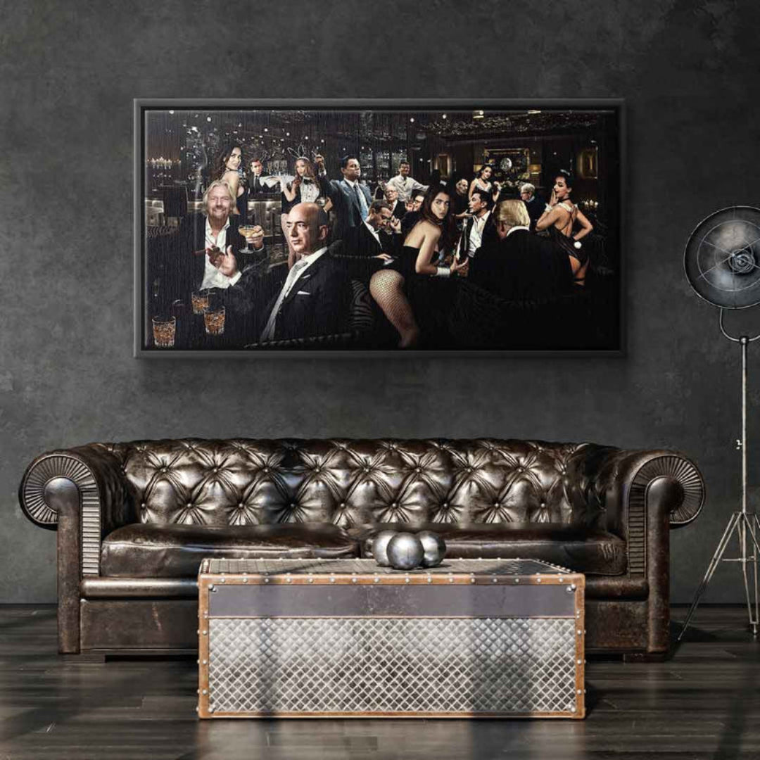 Exclusive Gathering Art Print For Modern Spaces | Bowlift
