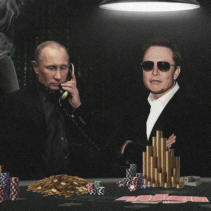 Poker Themed Decorative Wall Art Poster | Bowlift