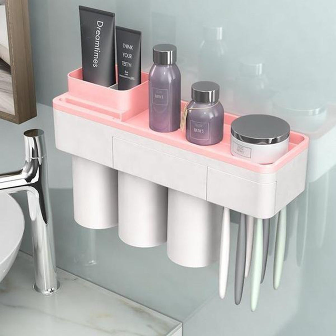 BowLift | Drill-free Toiletry Storage Set